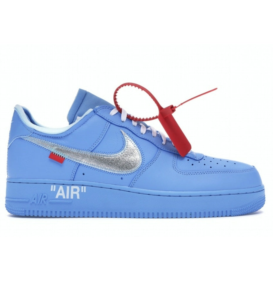 NIKE AIR FORCE LOW OFF-WHITE MCA UNIVERSITY BLUE The Edit LDN