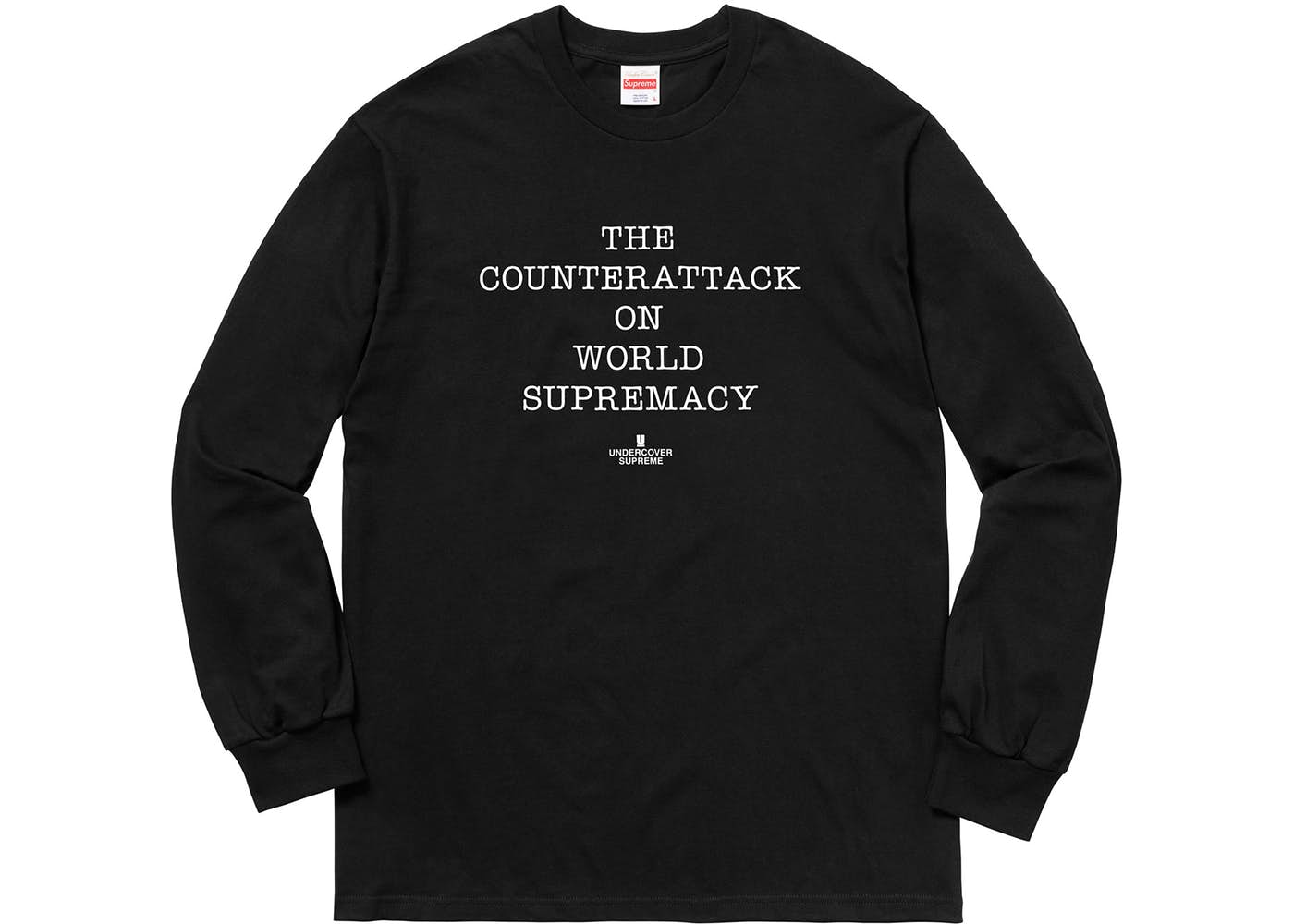 Supreme long cheap sleeve black