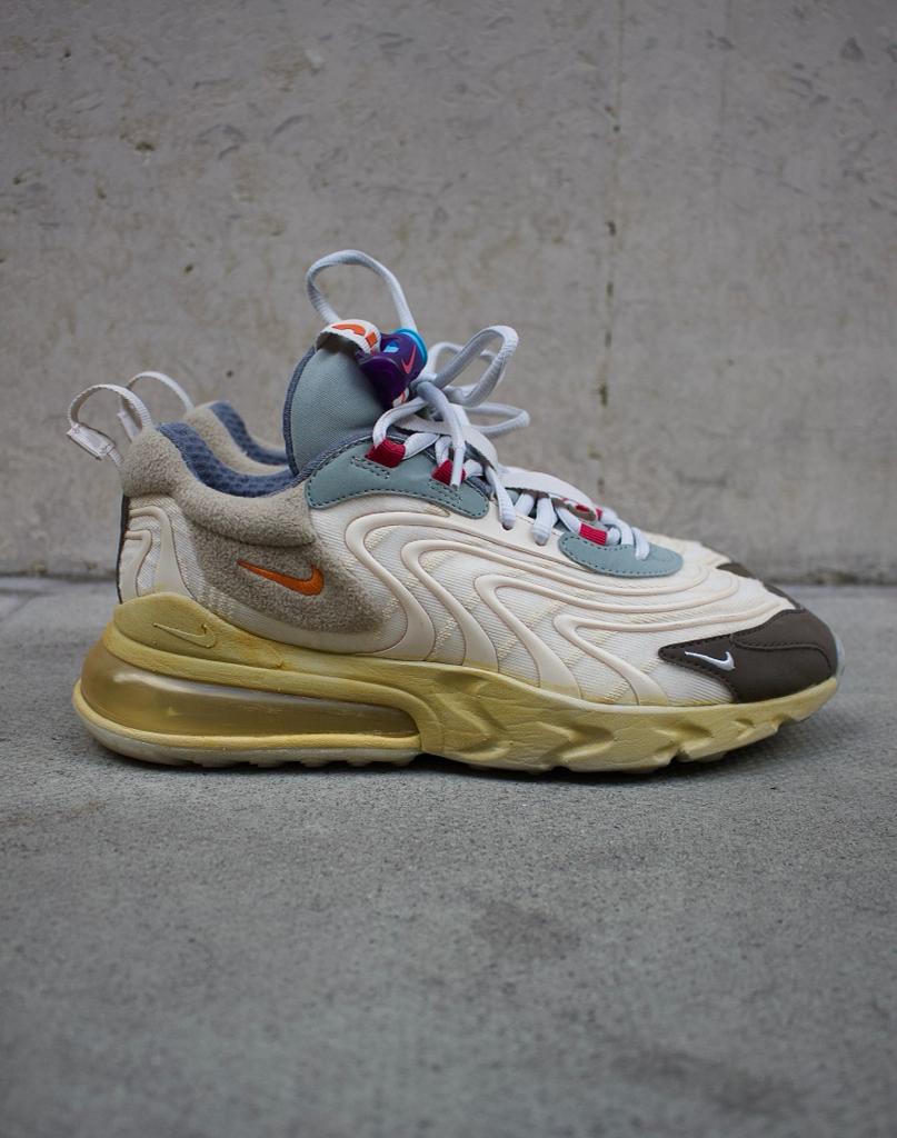 NIKE AIR MAX 270 REACT ENG TRAVIS SCOTT CACTUS TRAILS - nike b nsw