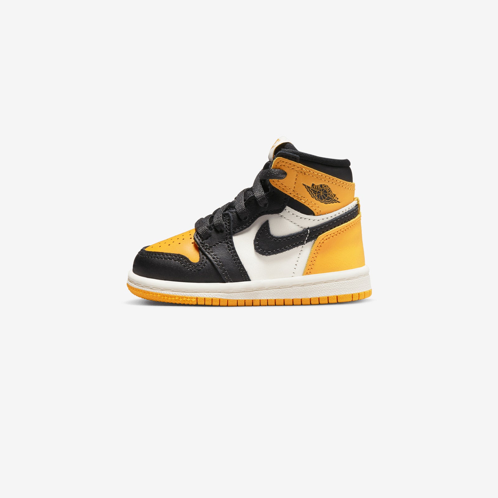 Yellow toe mid jordan on sale 1