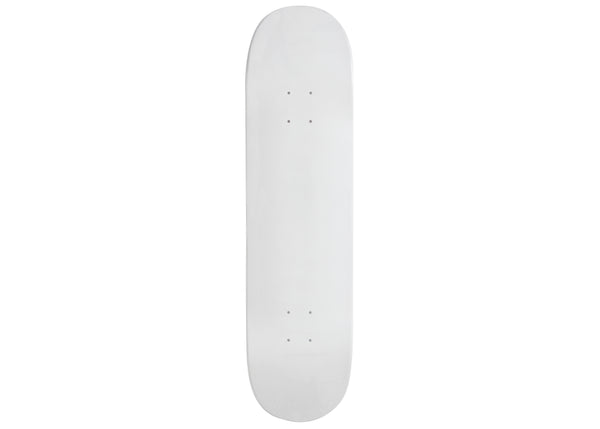 SUPREME TONAL BOX LOGO SKATEBOARD DECK WHITE