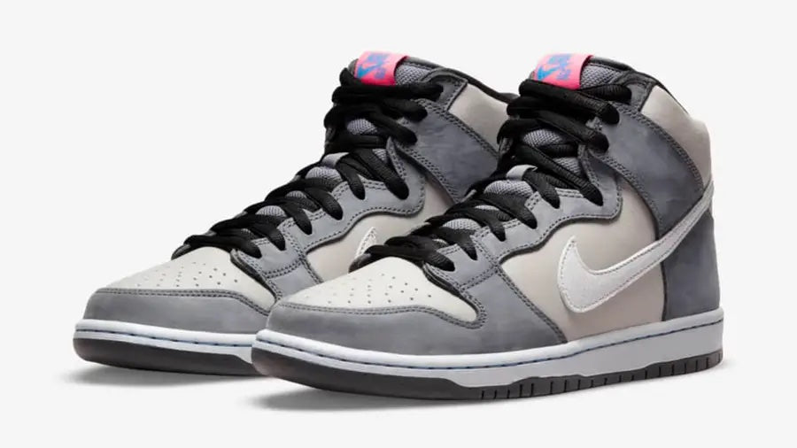 Nike sb grey store pink