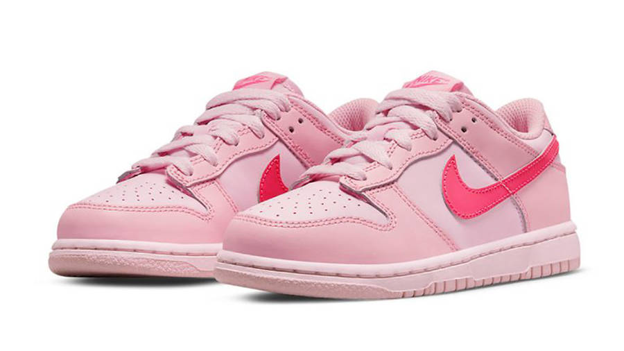 Nike Dunk Low GS Triple Pink - Le Site de la Sneaker