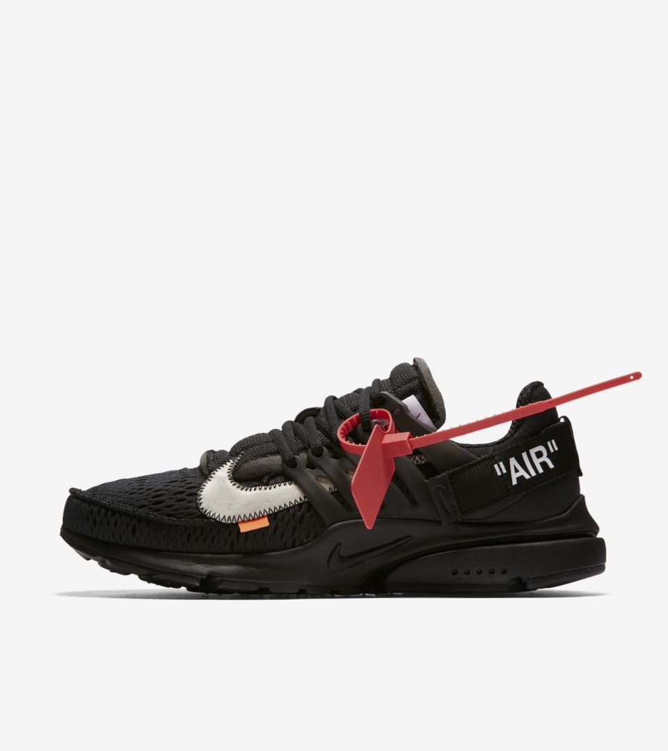 Nike x off white air presto black sale