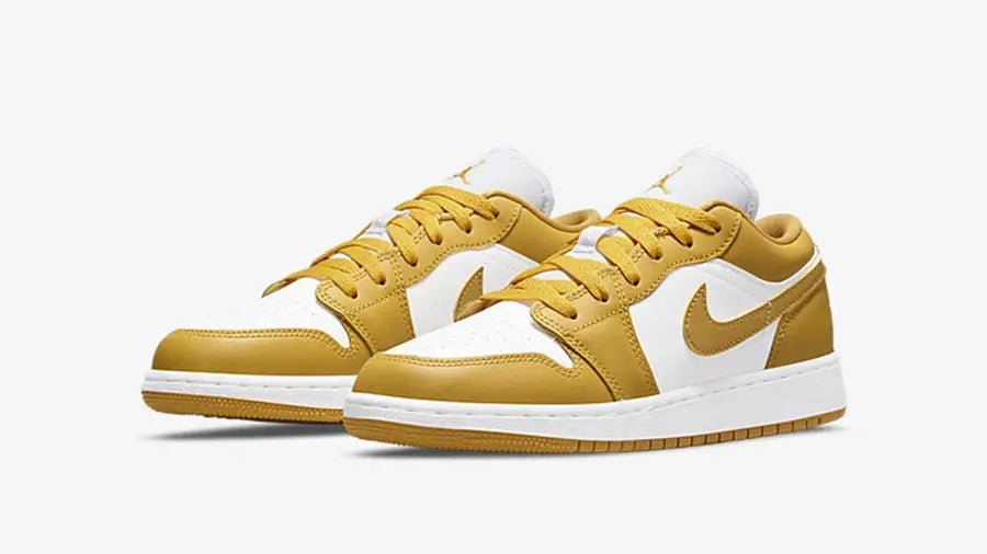 JORDAN 1 LOW WHITE POLLEN (GS)